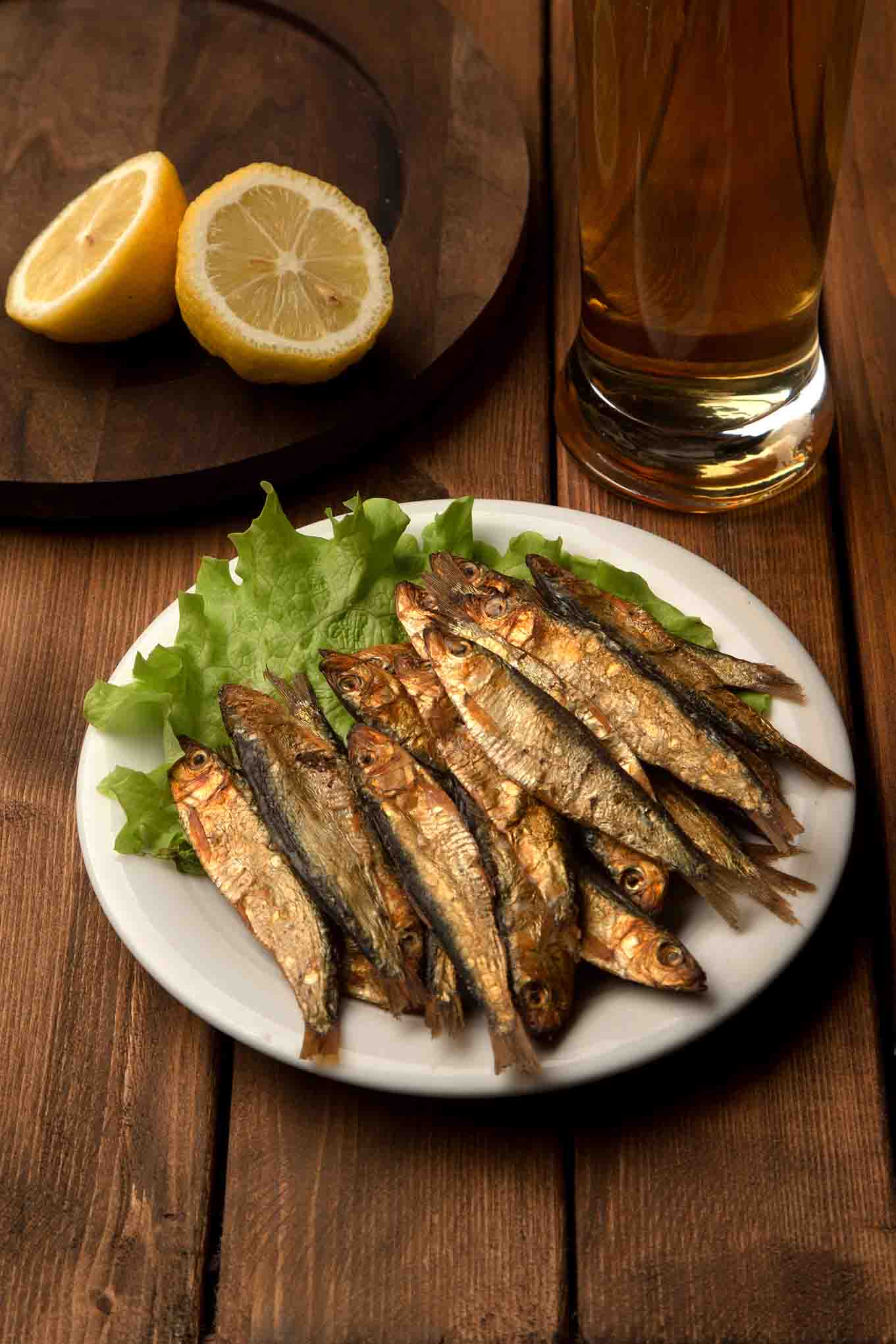 fried-fish-with-beer-mug